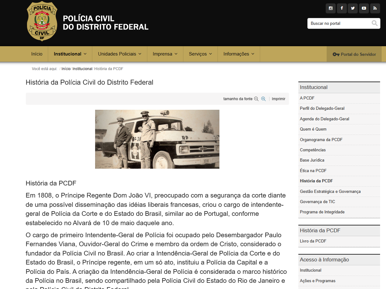 Demonstração de texto ampliado funcionando corretamente