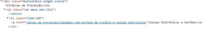 Hierarquia de títulos