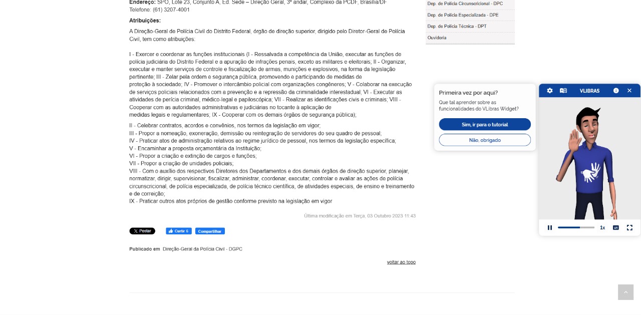 Implementação de modal